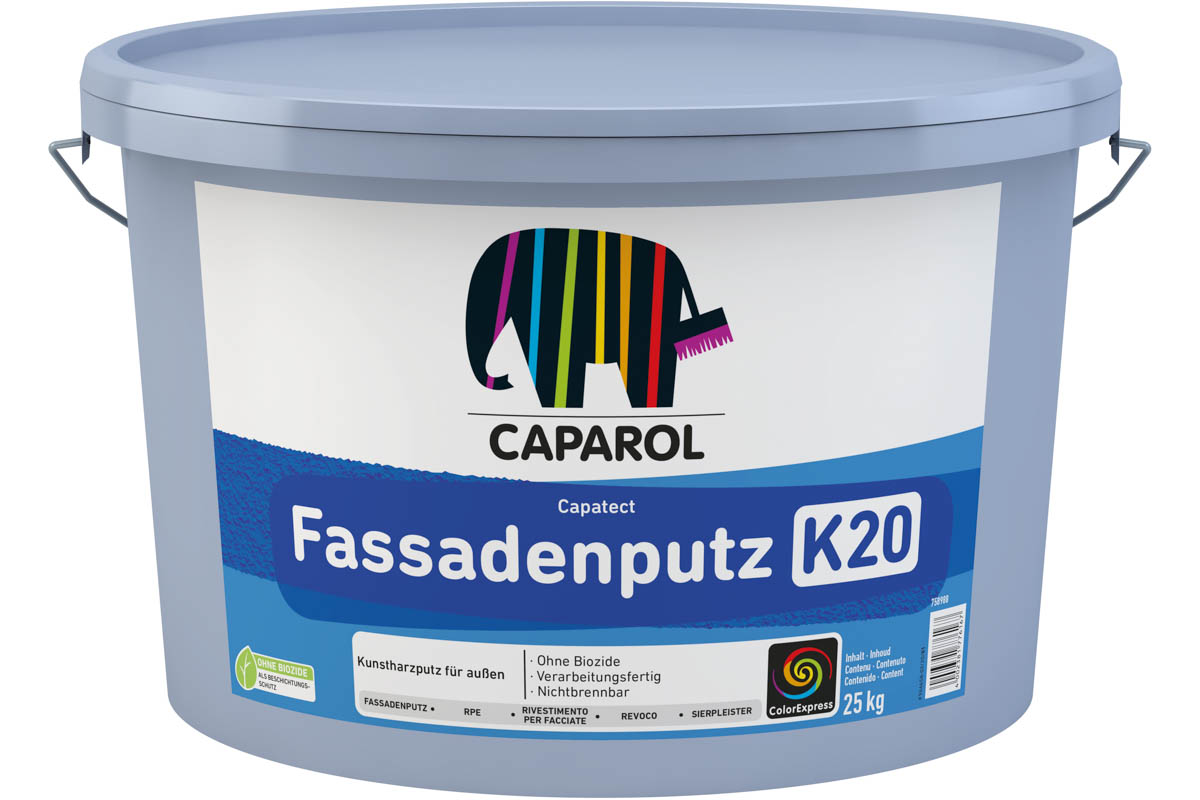 Capatect Fassadenputz K 30 25,0 kg Weiß
